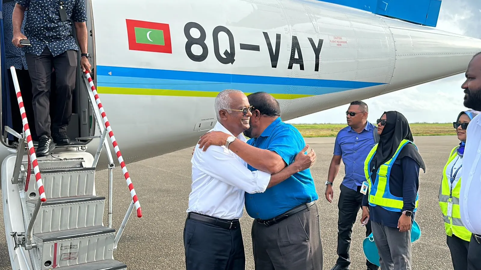 ކޯލިޝަން މަޝްވަރާއަށް ރައީސް ޞާލިހު ގާސިމް އަރިހަށް