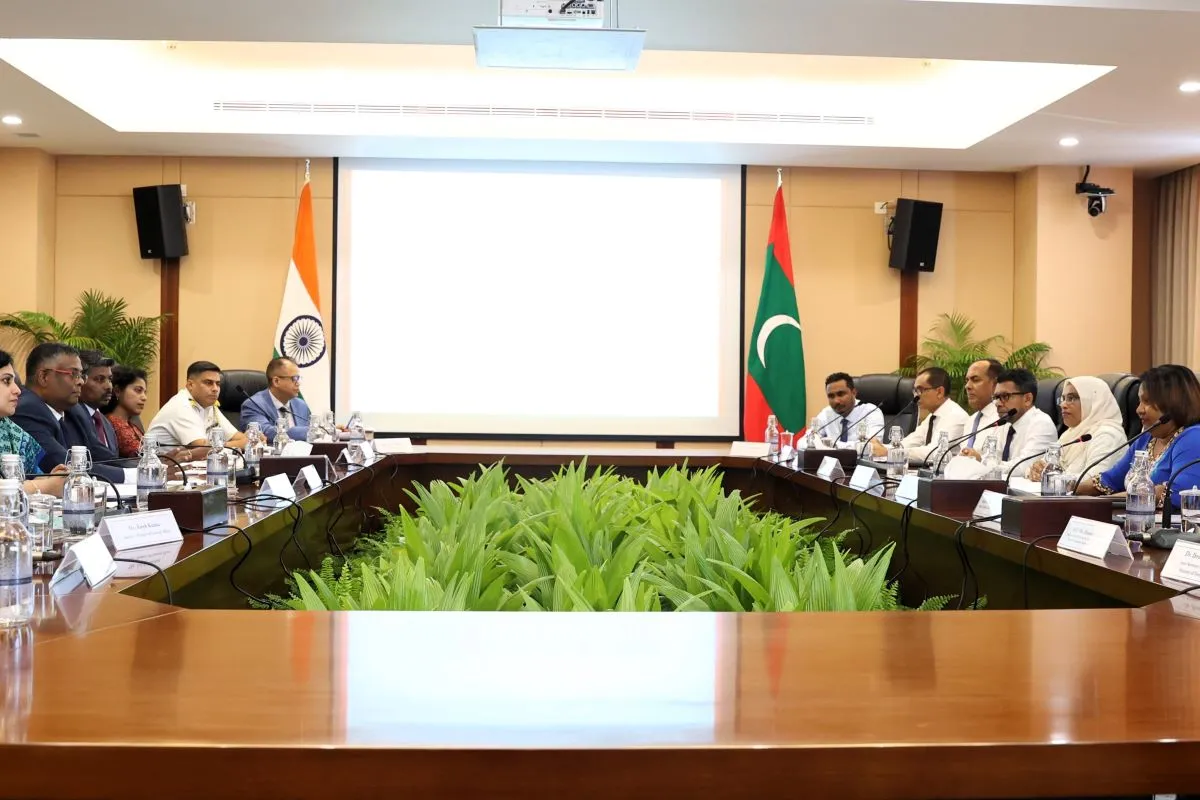 Maldives–India High-Level Core Group (HLCG) held on 29 January 2025 (Photo/Foreign Ministry)