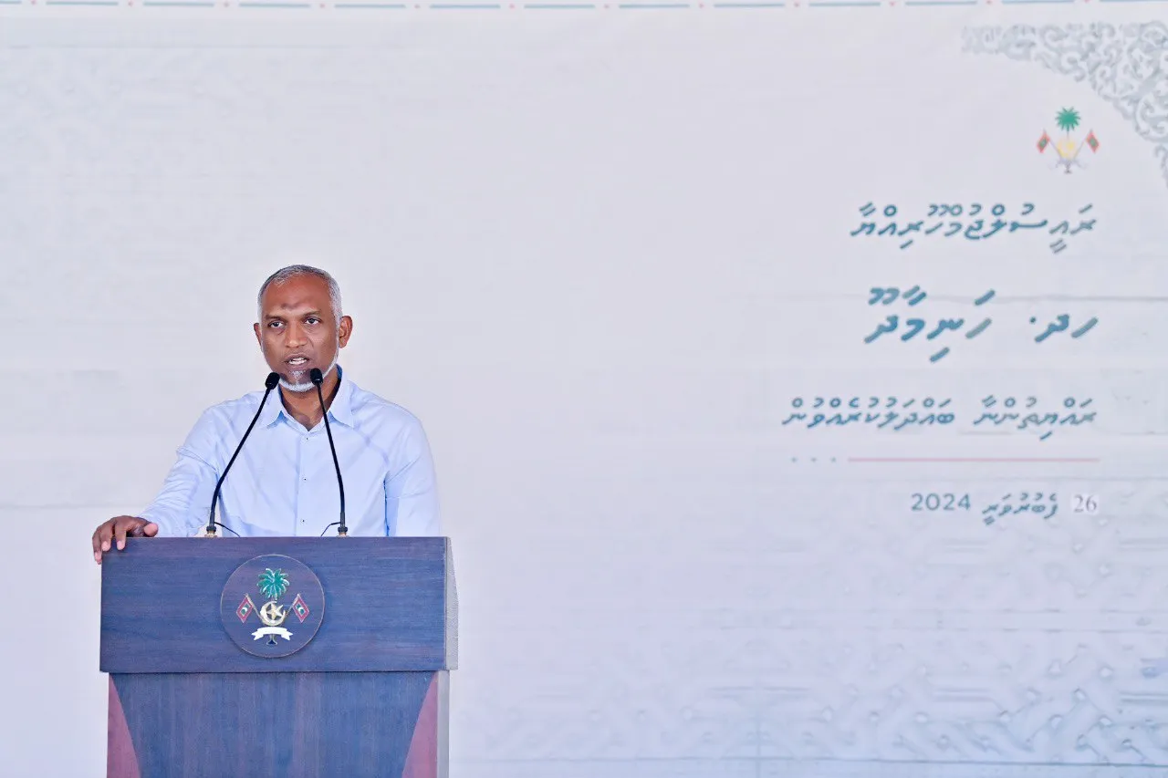 ރައީސުލްޖުމްހޫރިއްޔާ ޑރ މުހައްމަދު މުޢިއްޒު-- ފޮޓޯ/ރައީސް އޮފީސް
