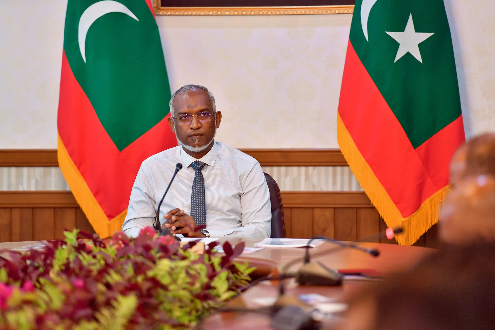 ރައީސް ޑރ.މުހައްމަދު މުއިއްޒު--ފޮޓޯ: ރައީސް އޮފީސް