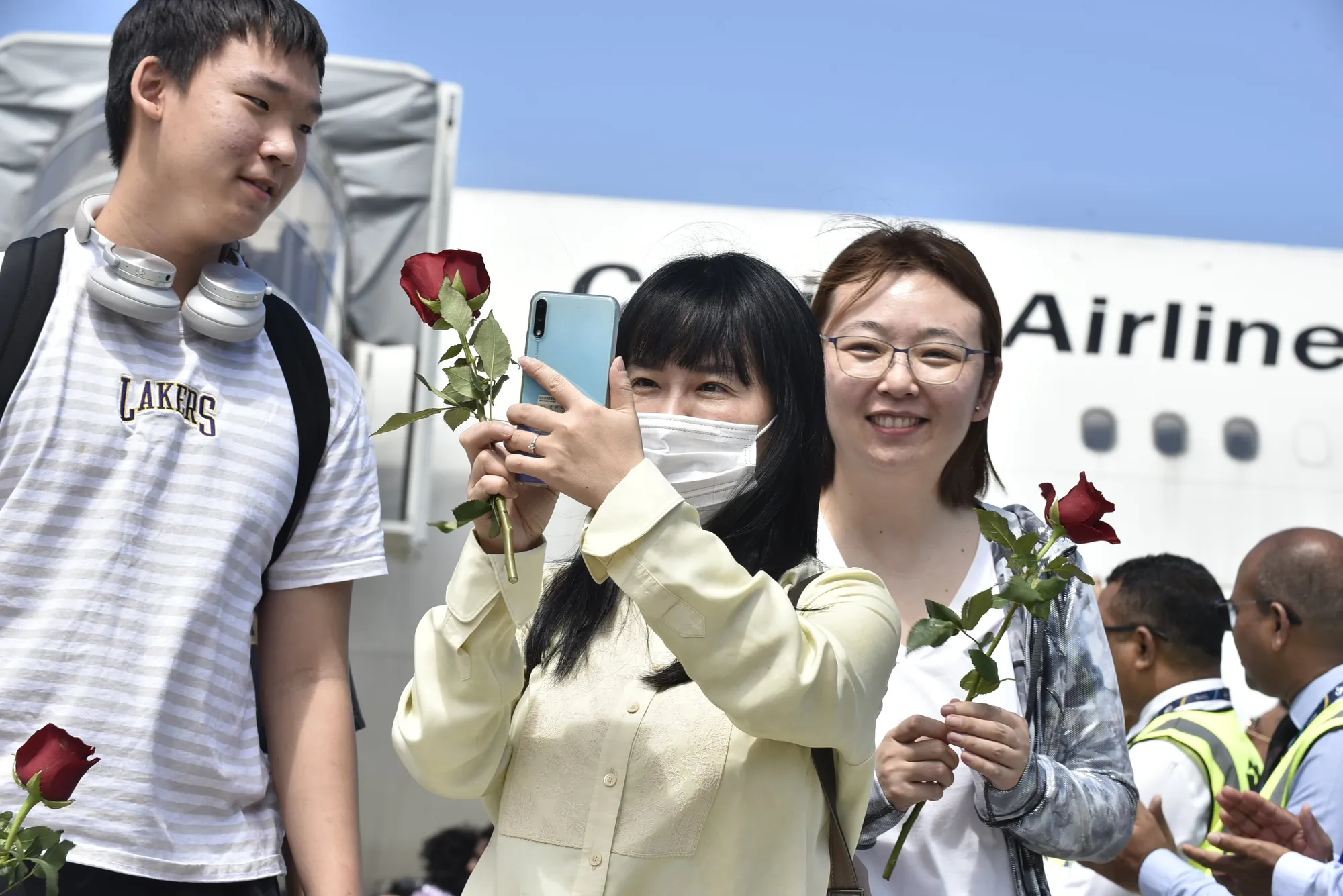 China Capital Airlines arrives in the Maldives. Picture Source: Maldives Voice