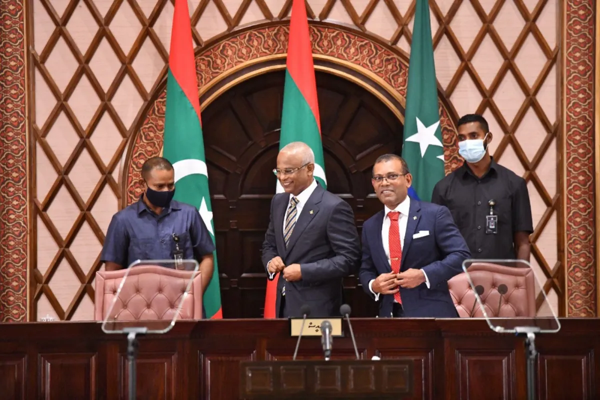 މަޖިލީހަށް ސިފައިން ވައްދާނީ މަޖިލީހުގެ ރައީސް، އެއީ ރައީސުލްޖުމްހޫރިއްޔާ އާއި ބެހޭކަމެއް ނޫން: ރައީސް ނަޝީދު