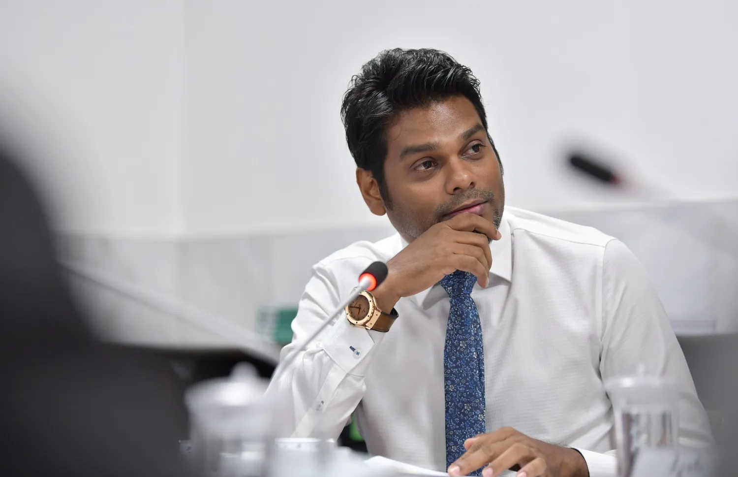 އަޅުގަނޑުމީ އެމްޑީޕީގެ ޗެއާޕާސަން ނަމަ ފުރަތަމަ ބަލާނީ ބަލިވި ސަބަބު: އަމްރު