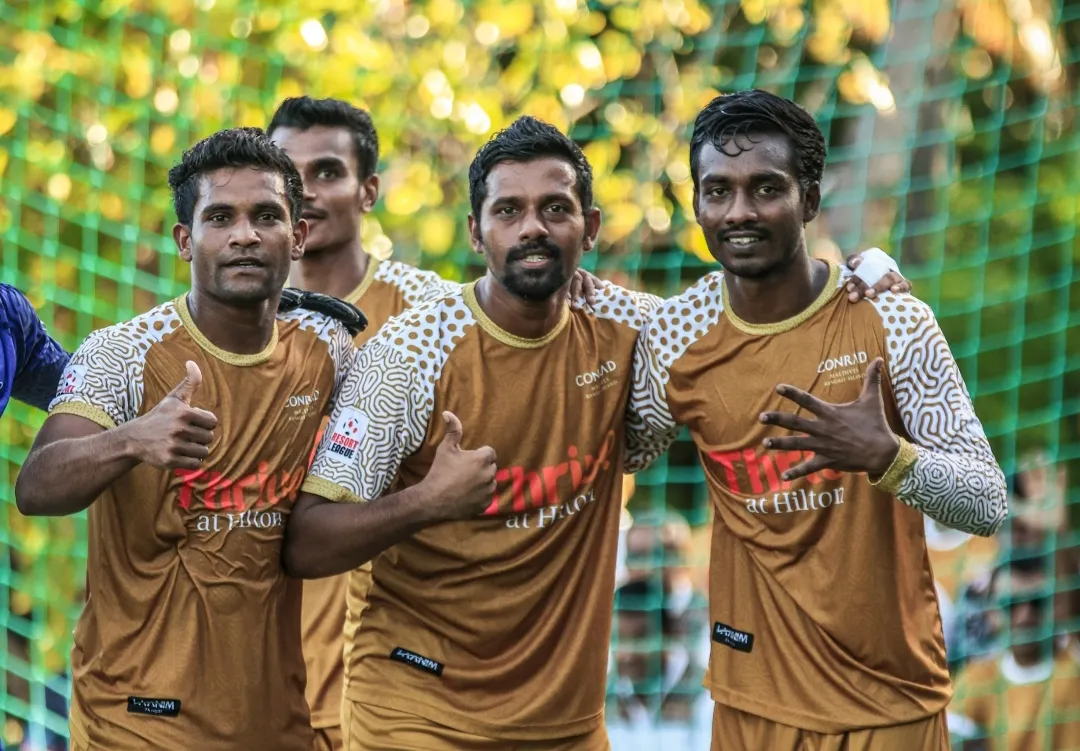 ރިސޯޓް ލީގު 2023: ތަފާތުބޮޑު ނަތީޖާއަކުން ރެޑިސަން ބްލޫ ބަލިކޮށް ފައިނަލްގެ ފުރަތަމަ ޖާގަ ކޮންރެޑަށް!