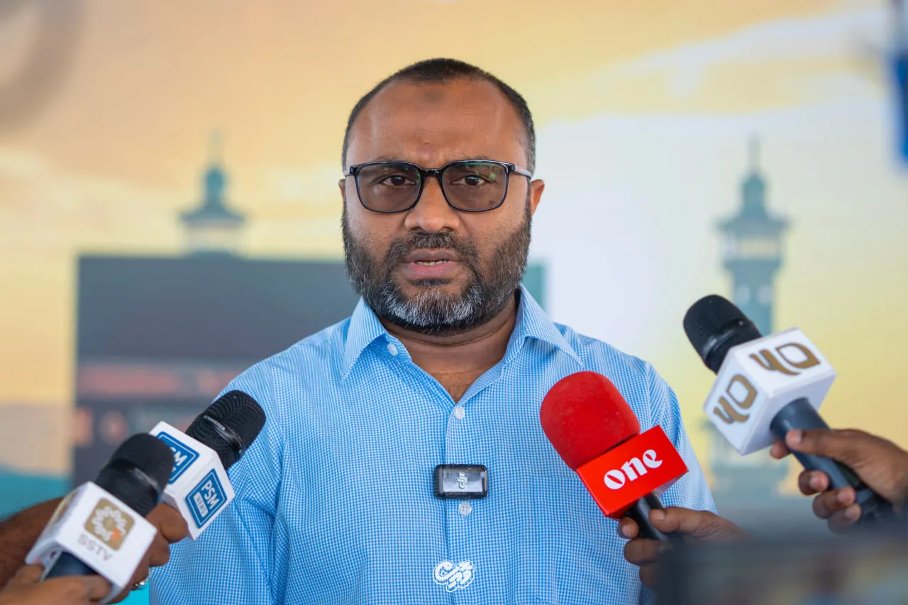 ސްލާމީ ކަންތައްތަކާއި ބެހޭ ވަޒީރު ޑރ. މުޙައްމަދު ޝަހީމް ޢަލީ ސަޢީދު - ފޮޓޯ: ވޮއިސް