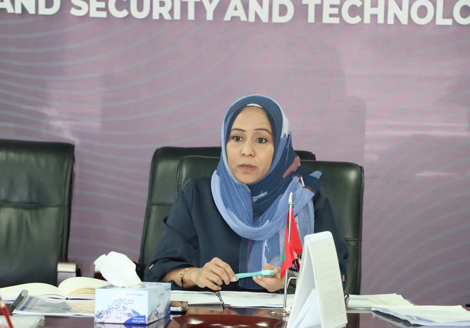 ނޭޝަނަލް ޑްރަގް އޭޖެންސީގެ ފުރަތަމަ ބޯޑު ބައްދަލުވުމުގެ ތެރެއިން: ފޮޓޯ/ ހޯމް މިނިސްޓްރީ