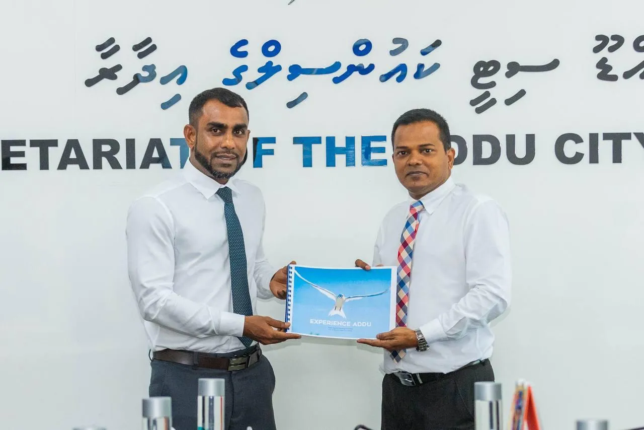 އައްޑޫ އައްސޭރި ޓޫރިޒަމް ޑިވެލޮޕްމަންޓް ޕްލޭން އިފްތިތާހު ކުރުން--ފޮޓޯ/ ފަތުރުވެރިކަމާއި ބެހޭ ވުޒާރާ