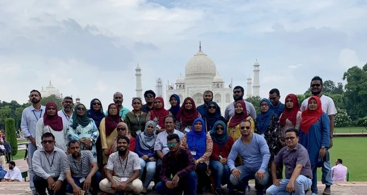 Maldivians in training program in India