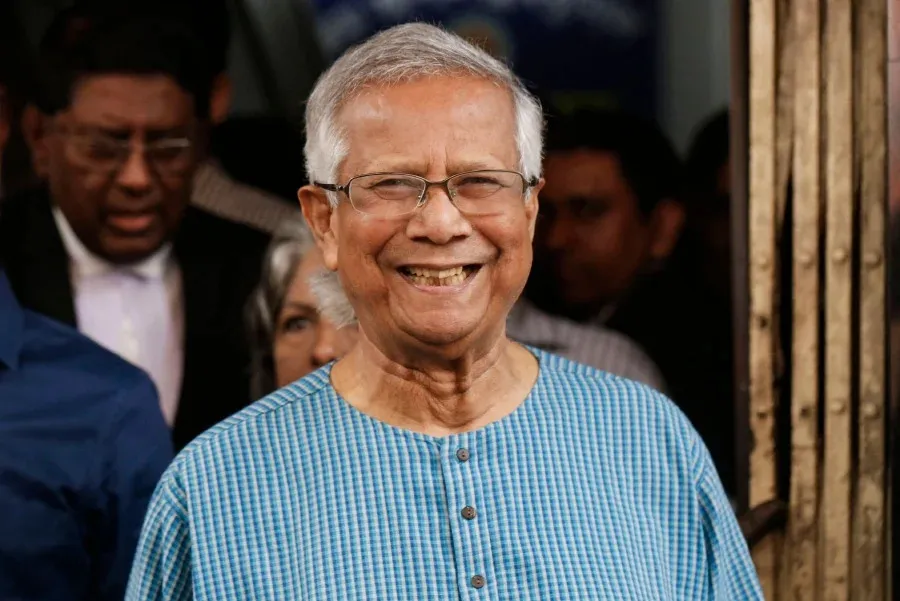 ބަންގްލަދޭޝްގެ ވަގުތީ ސަރުކާރުގެ ލީޑަރު މުހައްމަދު ޔޫނުސް-- ފޮޓޯ: އޭއެފްޕީ