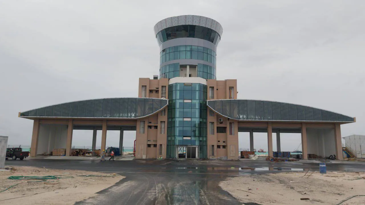 Hanimaadhoo Airport (Photo/Minister Muthalib via X)