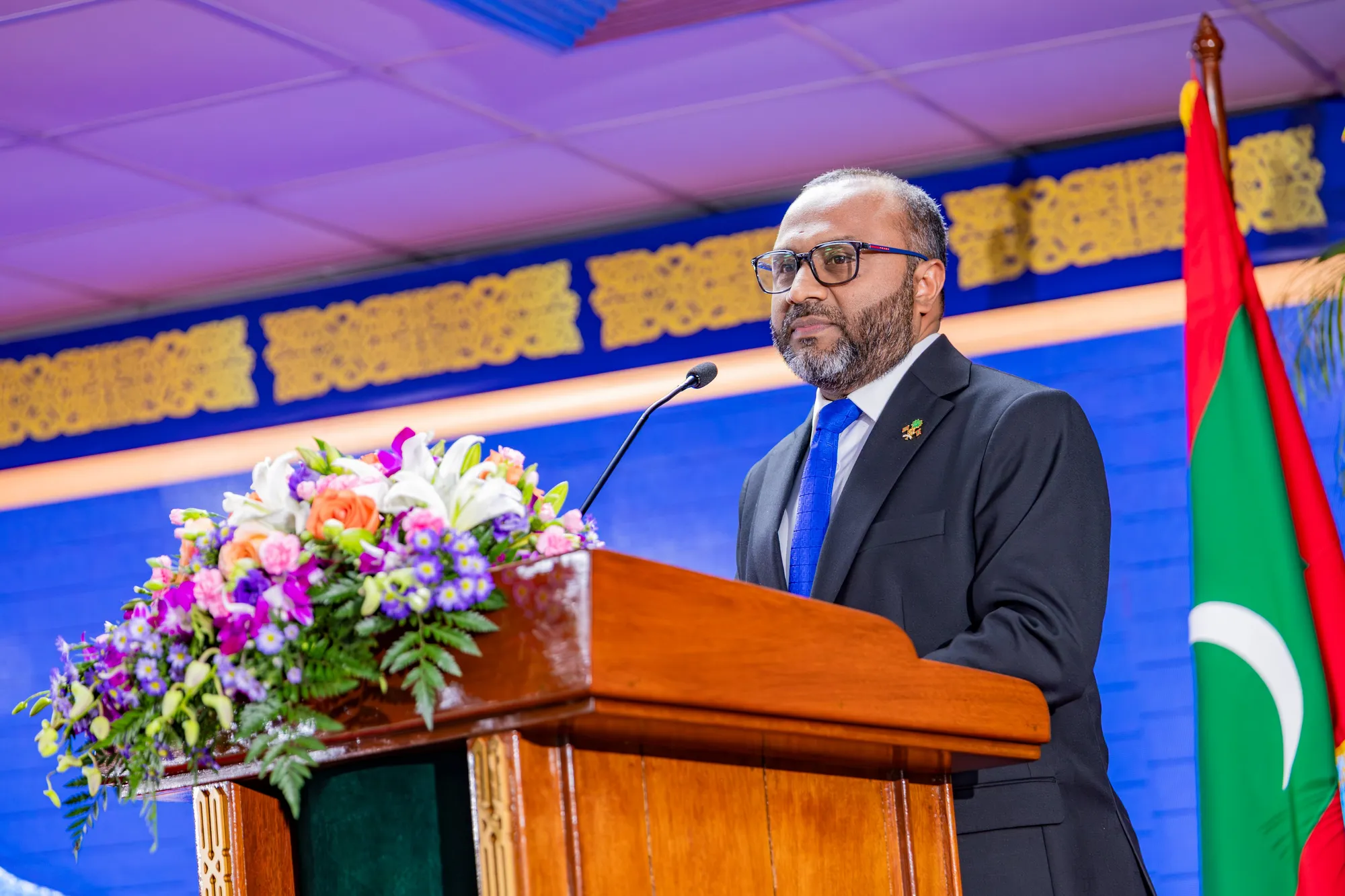 ޑރ. މުހައްމަދު ޝަހީމް އަލީ ސައީދު -- ފޮޓޯ: އިސްލާމިކް މިނިސްޓްރީ
