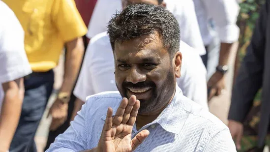 ސްރީލަންކާގެ އާ ރައީސް އަނޫރާ ކުމާރަ ޑިސަނަޔަކަ -- ފޮޓޯ: ދަގާޑިއަން