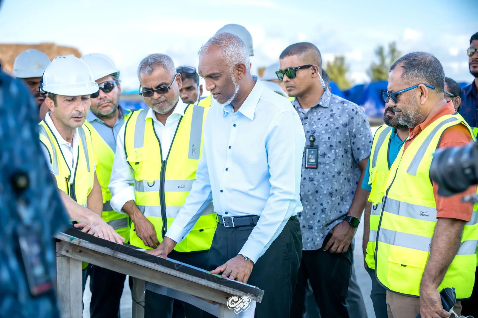 ގްރޭޓާ މާލެ އެންވަޔަރަންމަންޓް އިމްޕްރޫވްމަންޓް އެންޑް ވޭސްޓް މެނޭޖްމަންޓް މަޝްރޫޢުގެ މަސައްކަތްތައް ކުރިއަށްދާ ގޮތް ބައްލަވާލެއްވުން -- ފޮޓޯ: ވޮއިސް