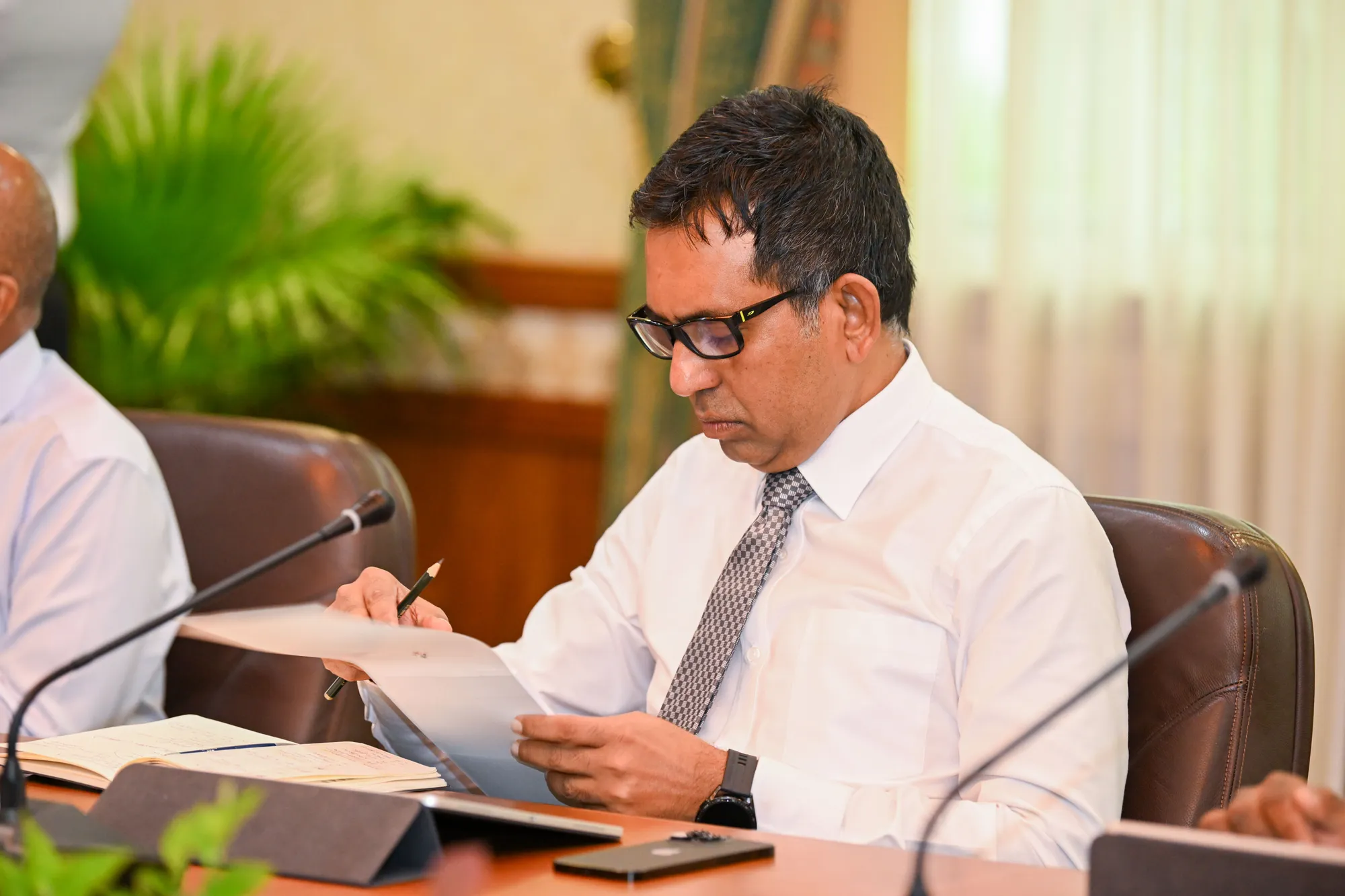 މިނިސްޓަރު މުޙައްމަދު ސައީދު-- ފޮޓޯ: ރައީސް އޮފީސް
