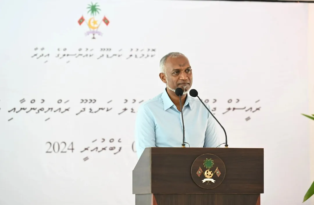ރައީސުލްޖުމްހޫރިއްޔާ ޑރ މުހައްމަދު މުޢިއްޒު-- ފޮޓޯ/ ރައީސް އޮފީސް