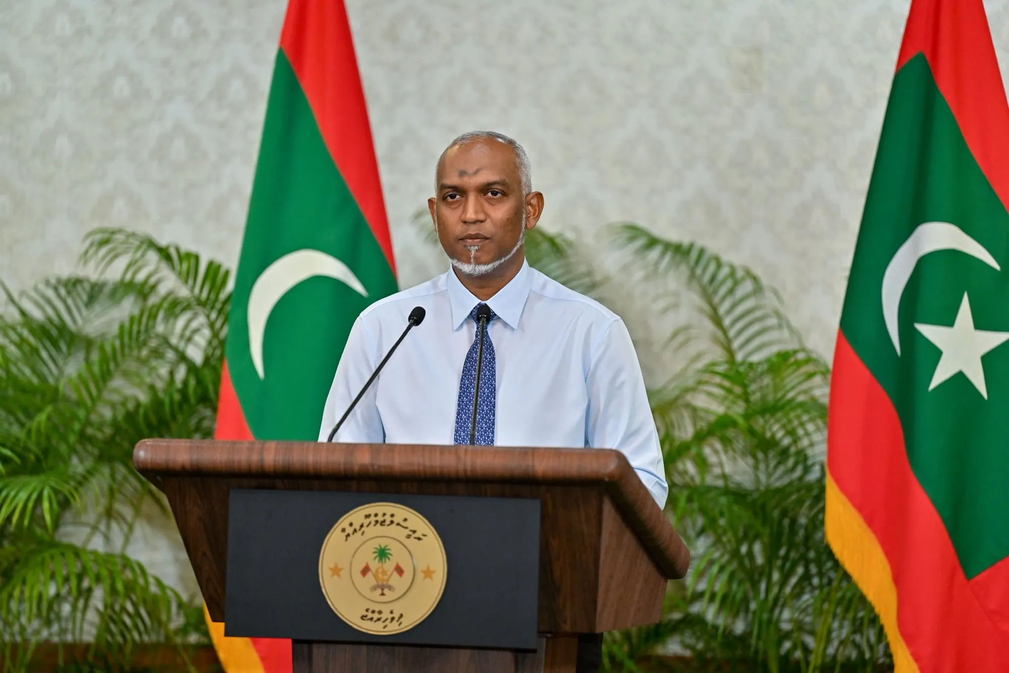 މިއަދުގެ ޕްރެސް ކޮންފަރެންސްގެ ތެރެއިން - ފޮޓޯ: ރައީސް އޮފީސް