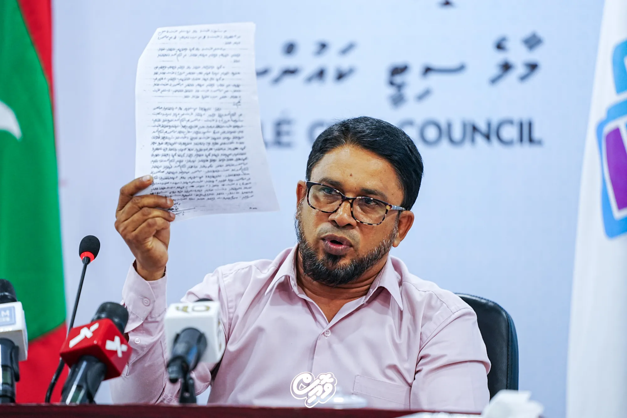 މާލެ ސިޓީ ކައުންސިލްގެ ވަކީލު އަބުދުލް ހަކީމް-- ފޮޓޯ: ވޮއިސް