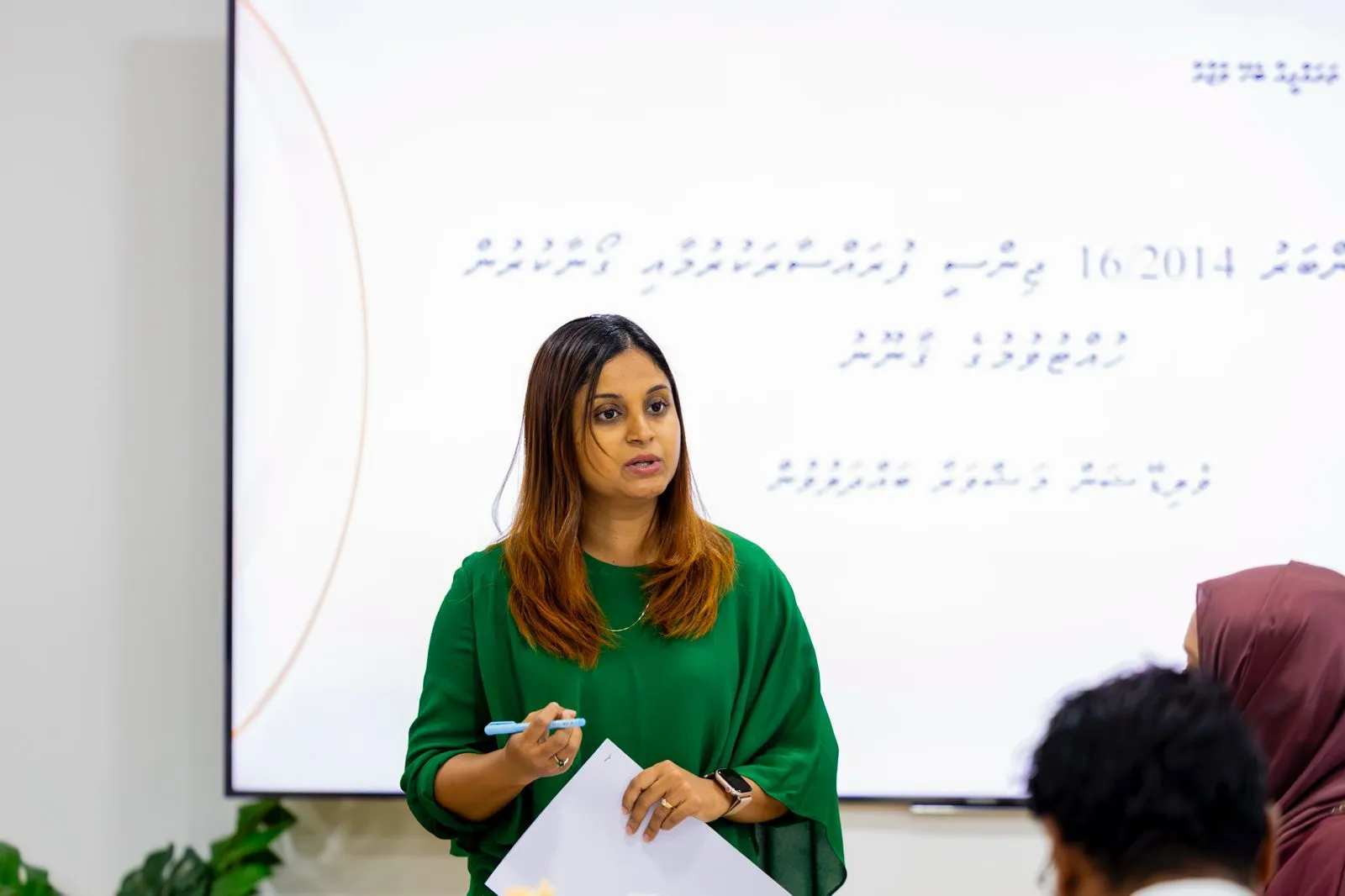 ޖިންސީ ގޯނާ ހުއްޓުވުމުގެ ޤާނޫނު އިސްލާހުކުރުމުގެ ވެލިޑޭޝަން ބައްދަލުވުމުގެ ތެރެއިން -- ފޮޓޯ: މިނިސްޓްރީ