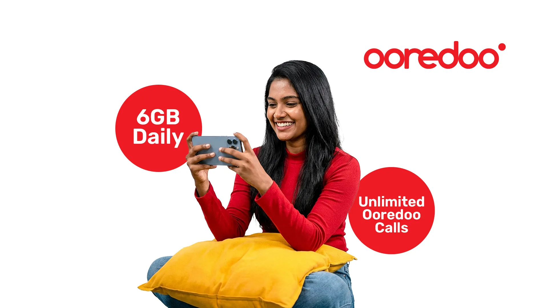 Get Unlimited Ooredoo Calls with Aachaa Prepaid