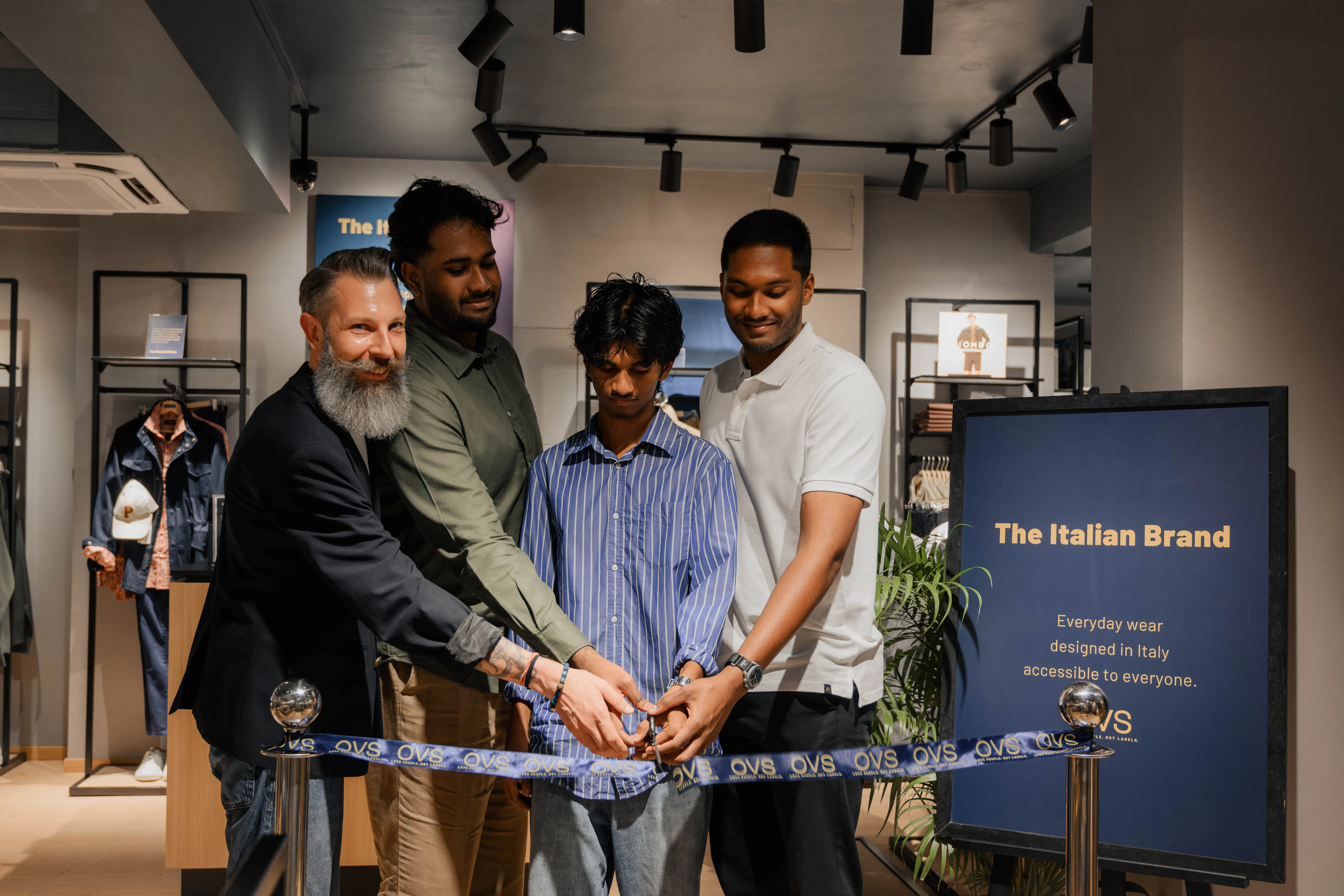 Italian Fashion Brand OVS Launches Dedicated Men's Fashion Floor in Malé