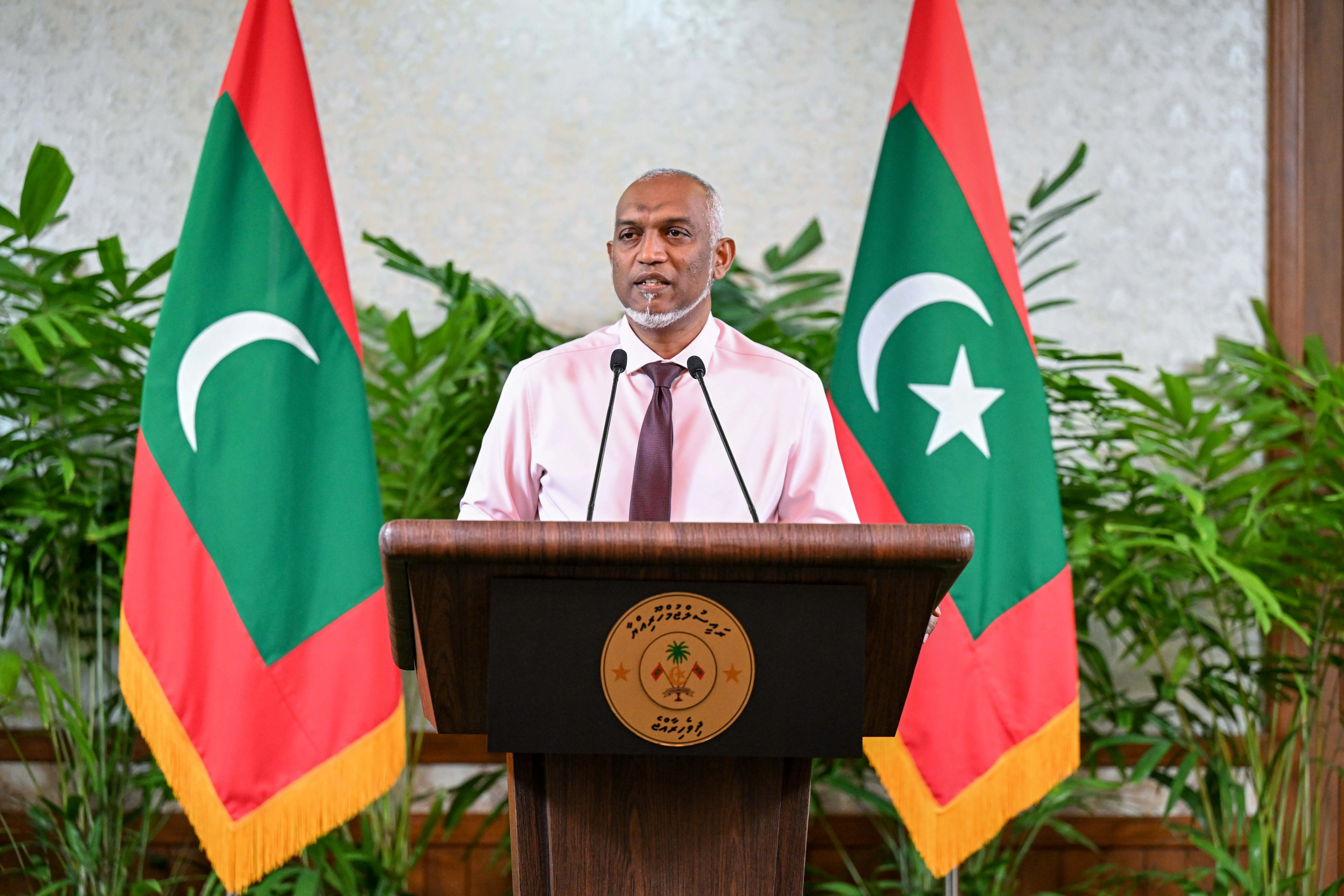 ރައީސުލްޖުމްހޫރިއްޔާ ޑރ. މުޙައްމަދު މުޢިއްޒު / ފޮޓޯ: ރައީސް އޮފީސް

