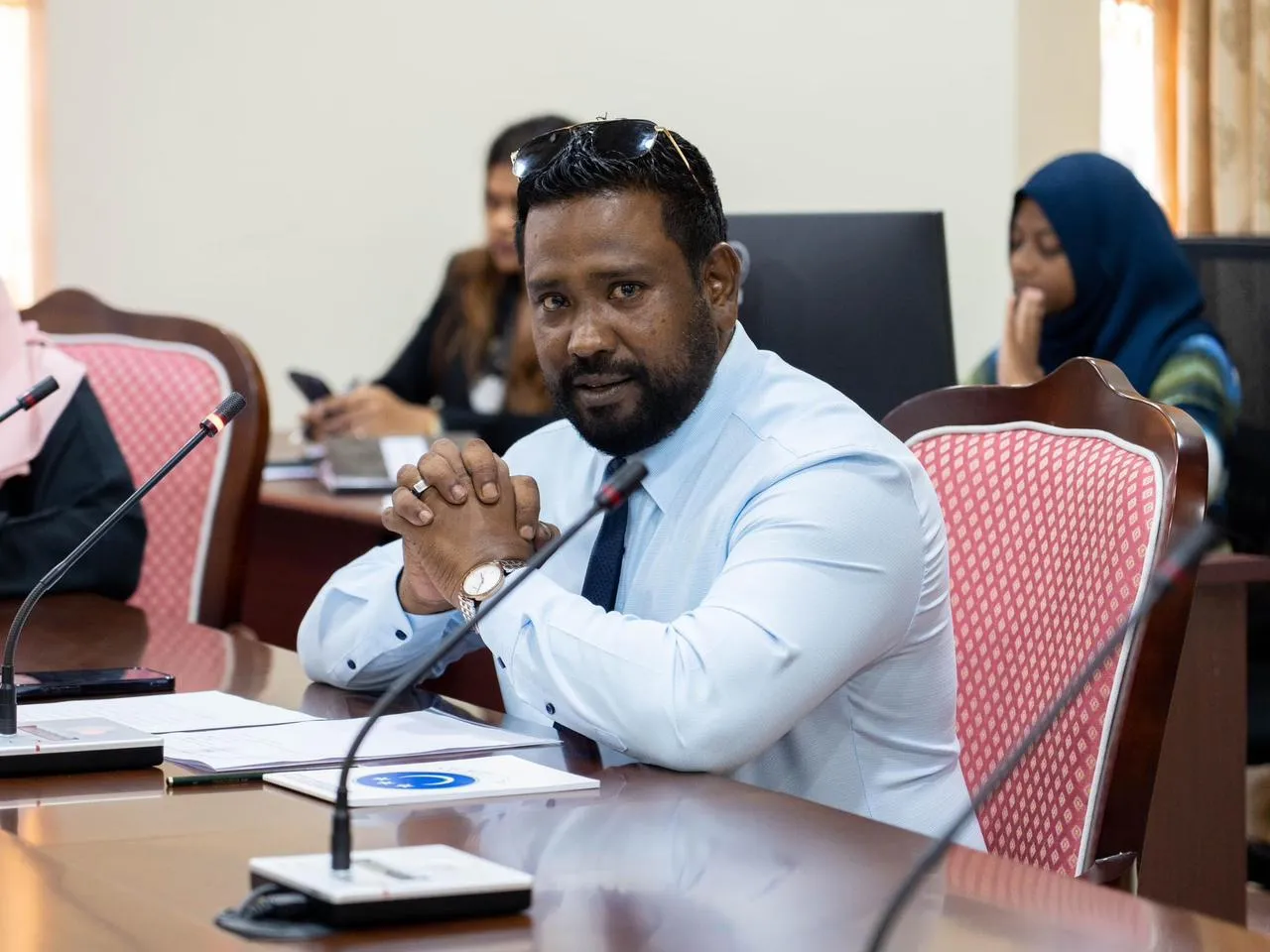 ލިމާލެ ދާއިރާގެ މެމްބަރު މުހައްމަދު އިސްމާއީލް - ފޮޓޯ: މަޖިލިސް