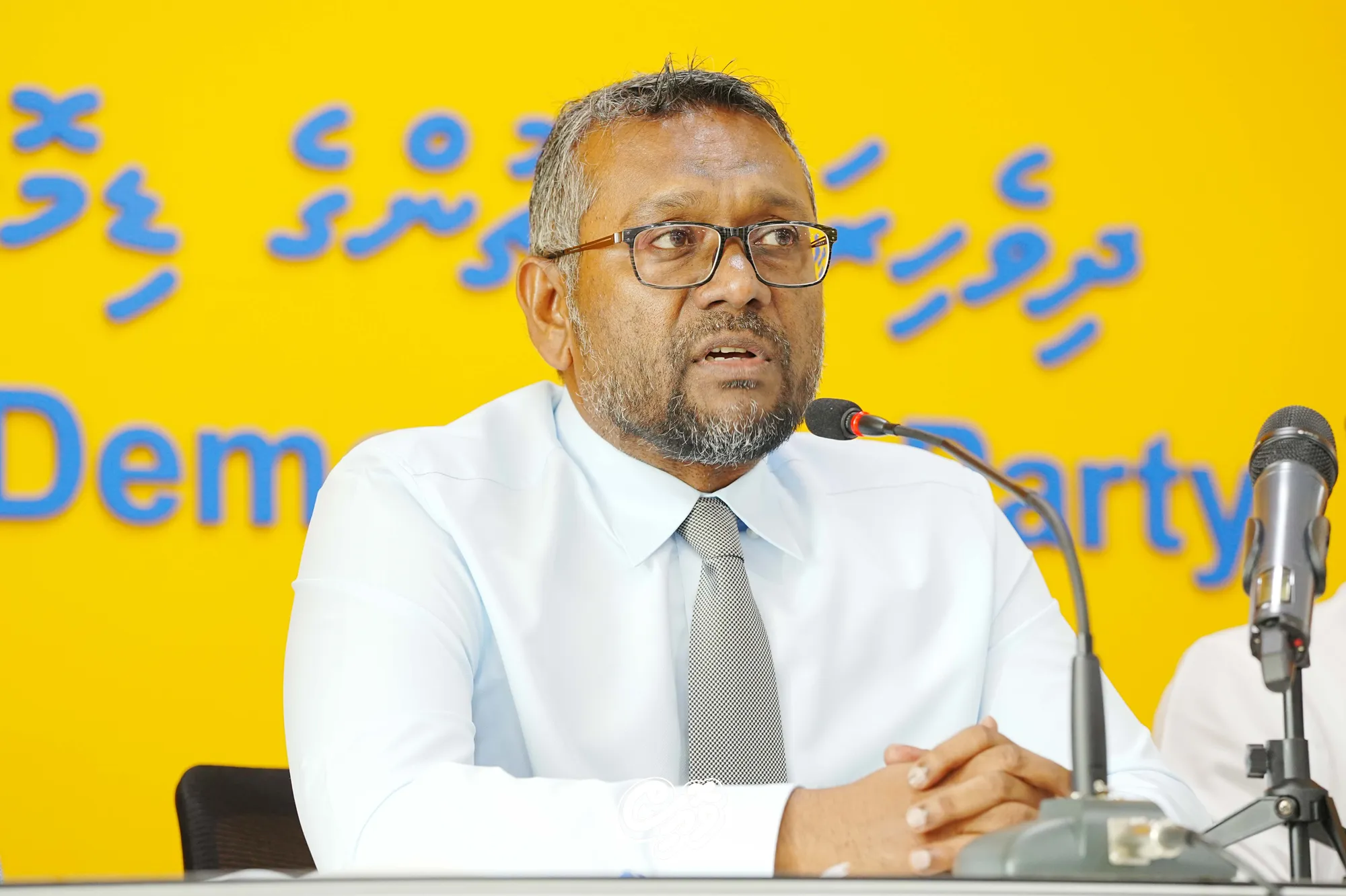 އެމްޑީޕީ ޗެއާޕާސަން ފައްޔާޒް އިސްމާޢީލް---ފޮޓޯ: ވޮއިސް