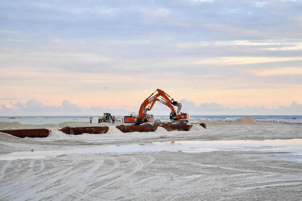ތިން ހަފުތާއިން މަރަދޫފޭދޫ ބިން ހިއްކާ ނިންމާލައިފި