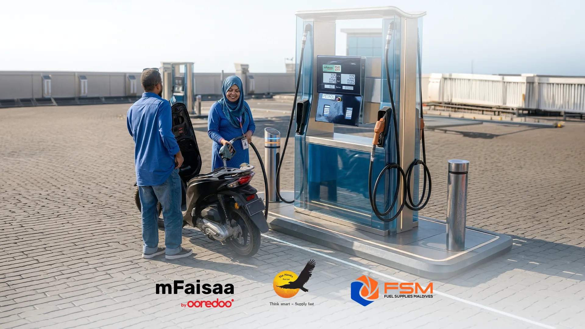 Spend MVR 50 on Petrol and get MVR 20 to your mFaisaa wallet