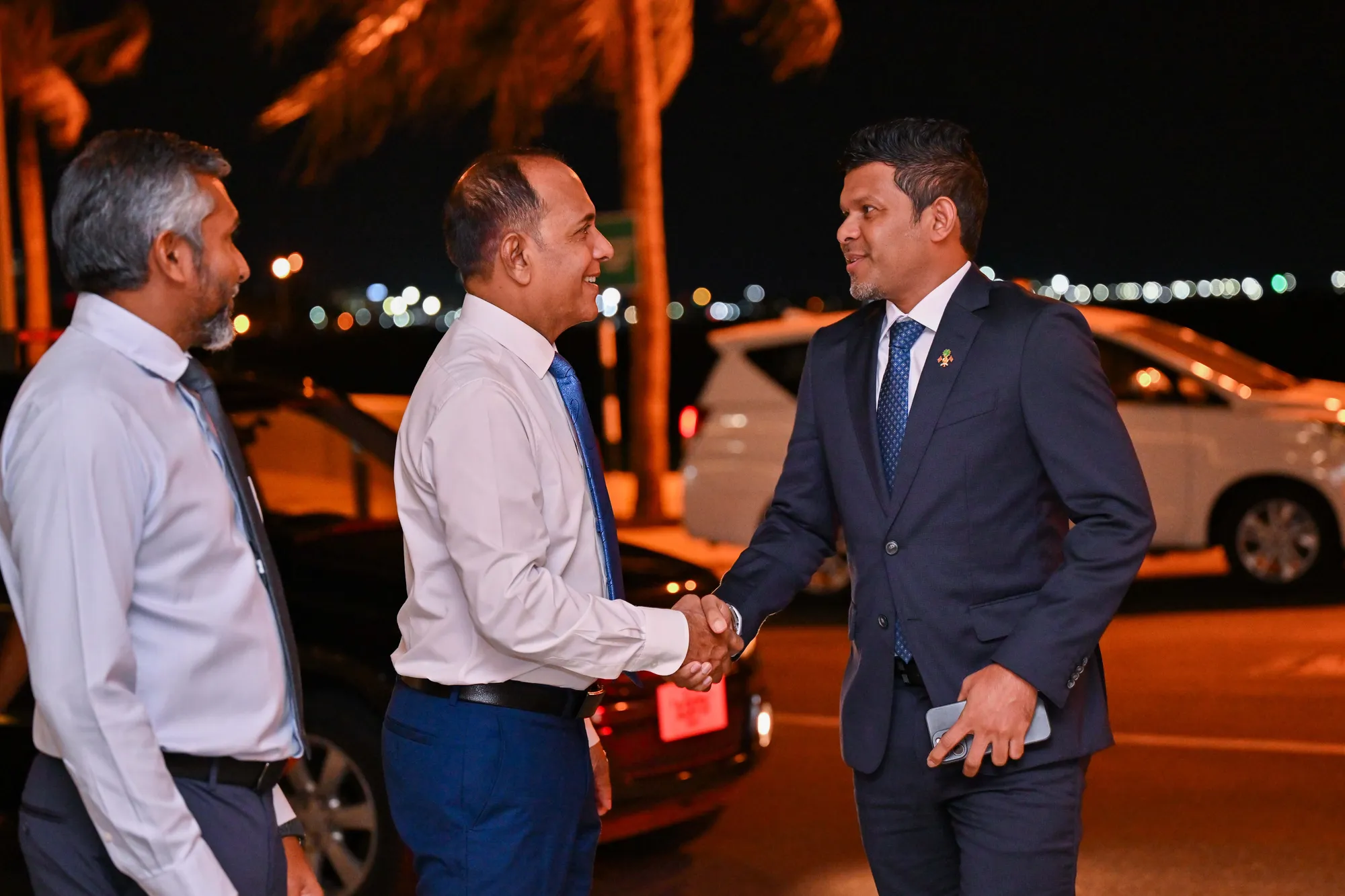 ރައީސުލްޖުމްހޫރިއްޔާގެ ނައިބު ދޯހާއަށް ފުރާވަޑައިގެންފި