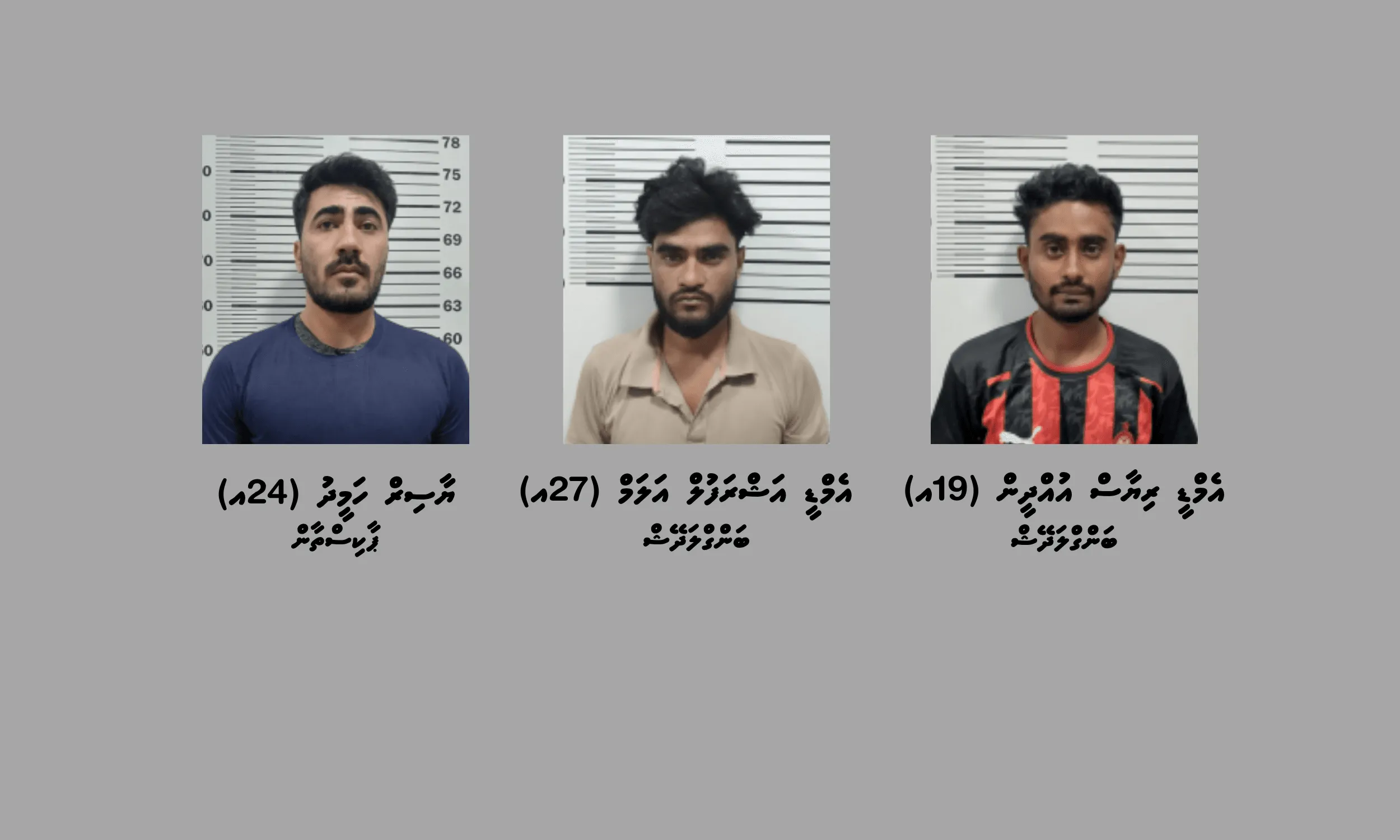 ފުޅާ ދާއިރާއެއްގައި ބަނގުރަލުގެ ވިޔަފާރިކުރާކަމުގެ ތުހުމަތުގައި 3 މީހުން ހައްޔަރުކޮށްފި