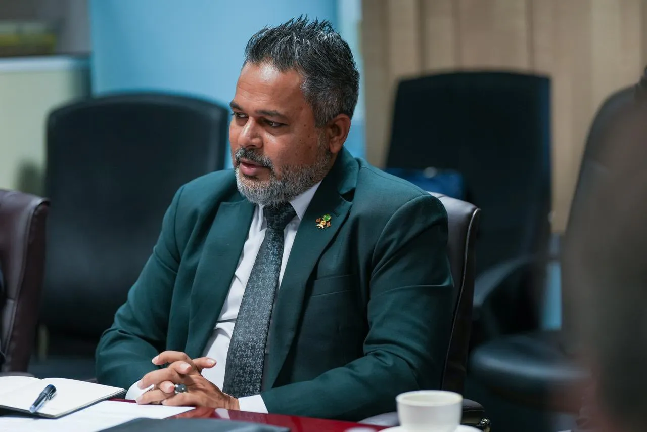 Minister Ahmed Shiyam (Photo/Fisheries Ministry)