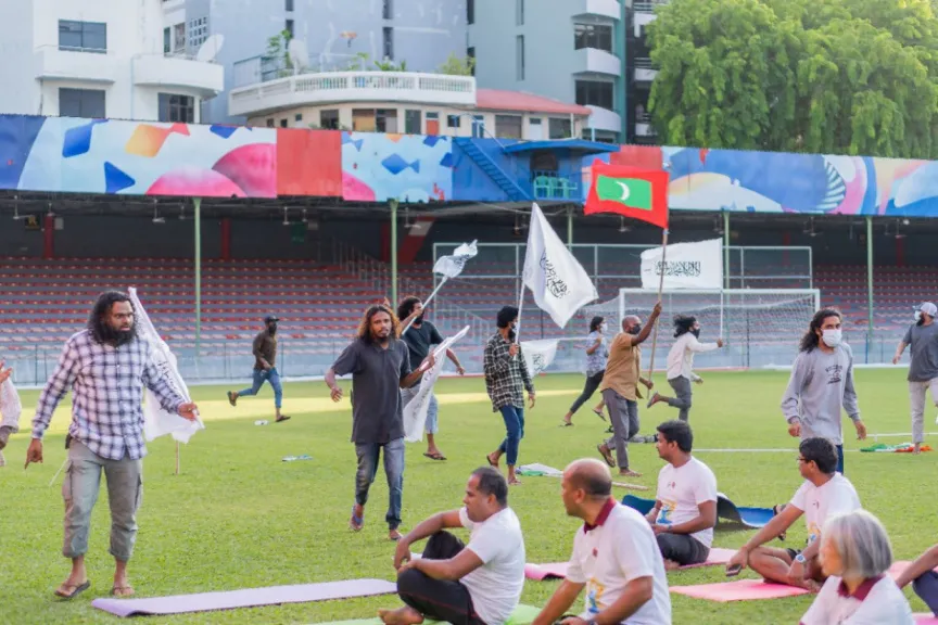 Election Commission: The opposition did not initiate the Yoga Day violence