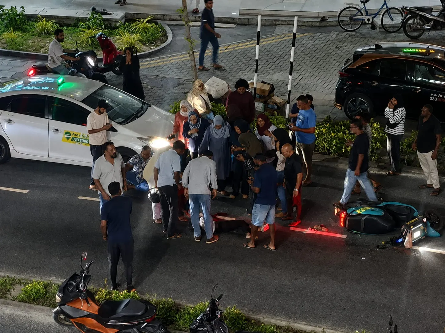 ވިނަރެސް ކައިރީ ނުރައްކާތެރި އެކްސިޑެންޓެއް ހިނގައި ކުއްޖަކަށް ސީރިއަސް އަނިޔާތަކެއް