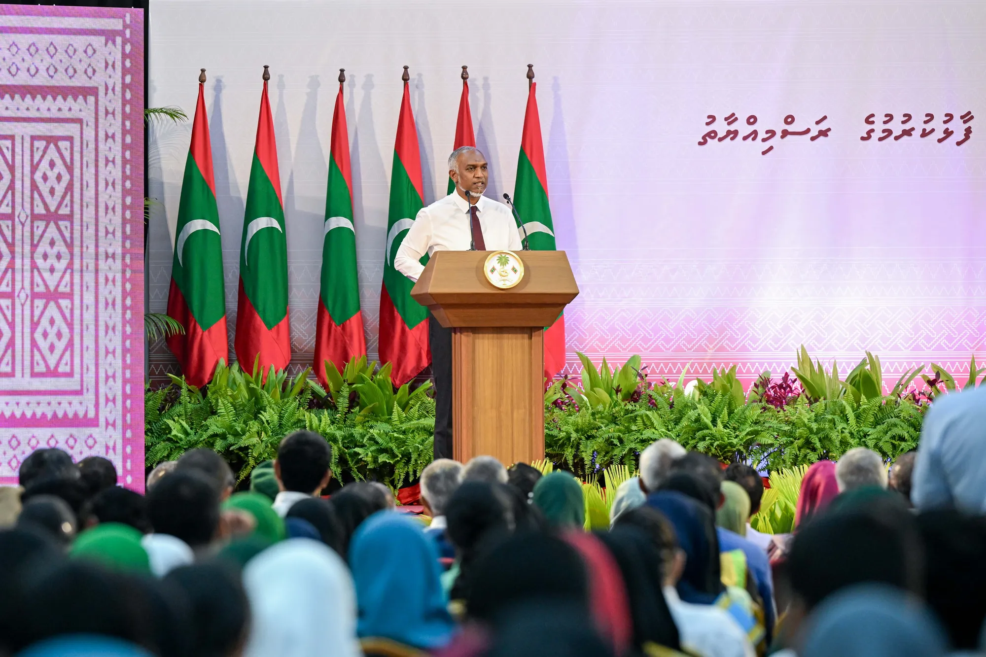 ރައީސުލްޖުމްހޫރިއްޔާ ޑރ.މުއިއްޒު... ފޮޓޯ: ރައީސް އޮފީސް