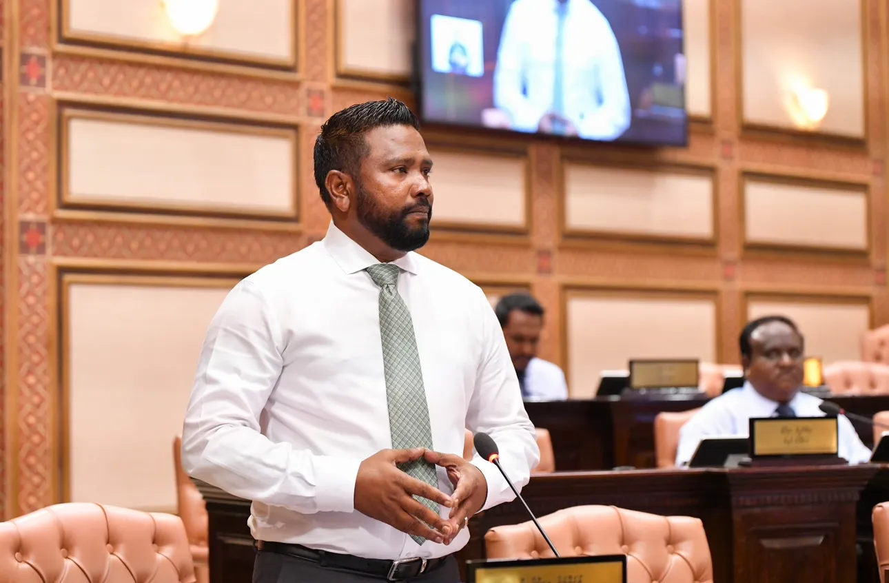 ވިލިމާލޭ ދާއިރާގެ މެންބަރު މުހައްމަދު އިސްމާޢީލް: ފޮޓޯ/ މަޖިލިސް
