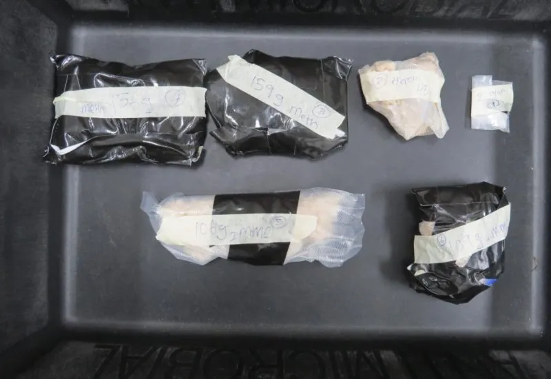 Drugs that were seized in the operation (Photo/Customs)