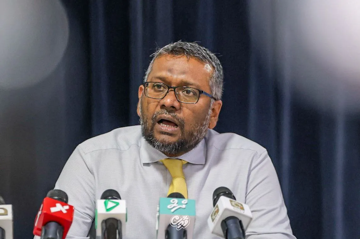 އެމްޑީޕީގެ ޗެއާޕާސަން ފައްޔާޒް އިސްމާއީލް-- ފޮޓޯ: ވޮއިސް