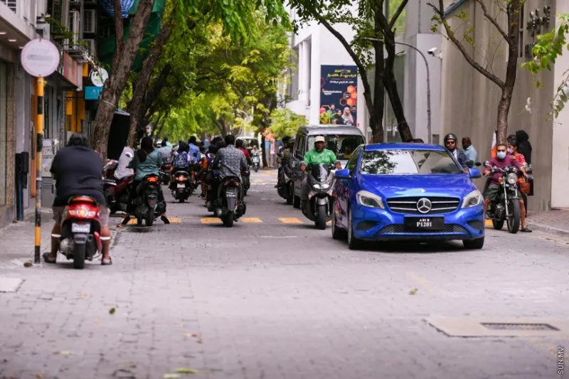 މާލޭގެ މަގެއް -- ފޮޓޯ: ސަން