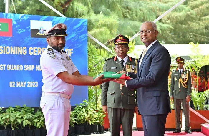 އިންޑިއާ ސަރުކާރުން ހަދިޔާކުރި އުޅަނދު ރައީސުލްޖުމްހޫރިއްޔާ ކޮމިޝަންކޮށްދެއްވައިފި
