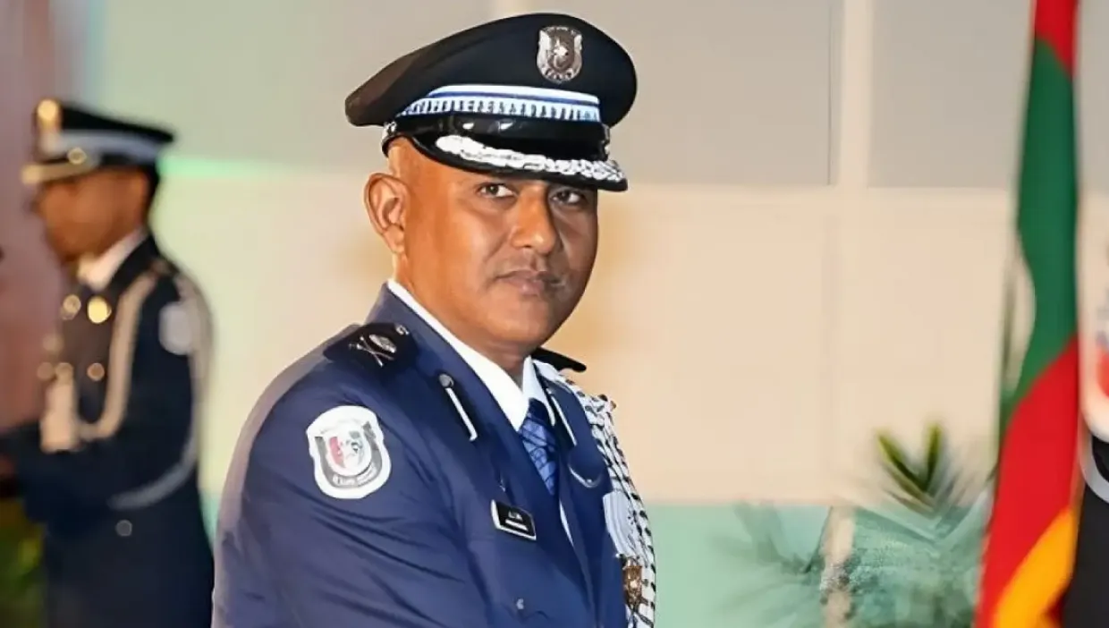 ޑެޕިއުޓީ ކޮމިޝަނާ އޮފް ޕޮލިސް ފަރުހާދު ފިކުރީ: ފޮޓޯ/ ރައީސް އޮފީސް