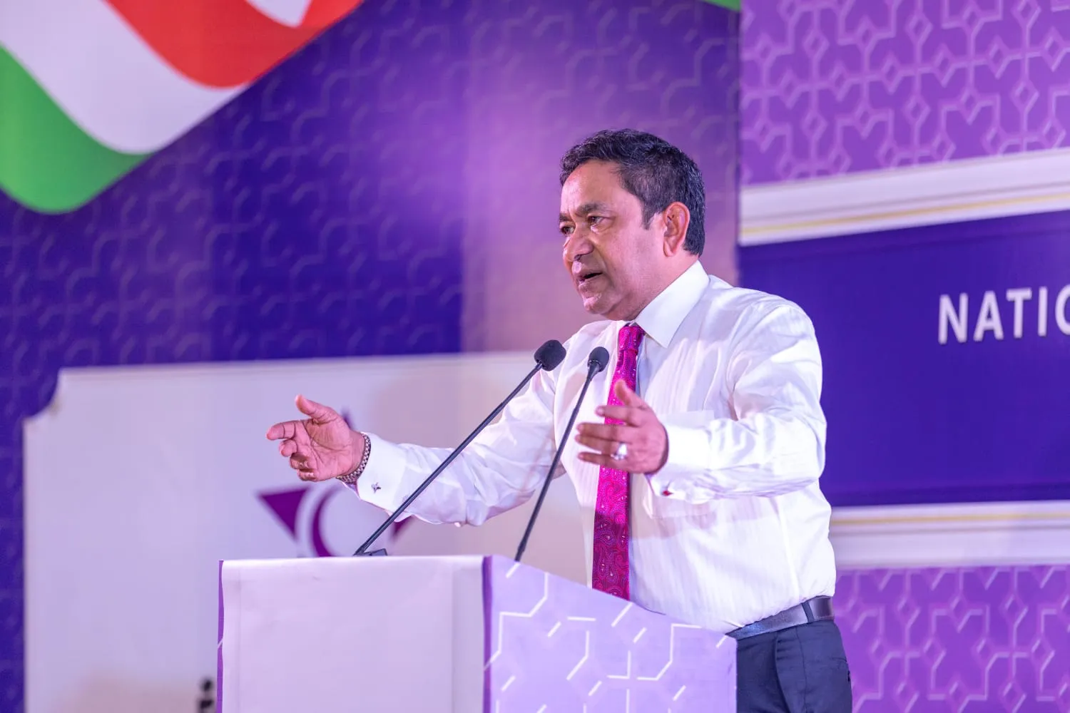 މިއީ އިންޑިޔާގެ މަދަދުވެރިކަން ދާއިމަށް ހަނދާންކޮށްދޭ ދުވަހެއް: ޔާމީން