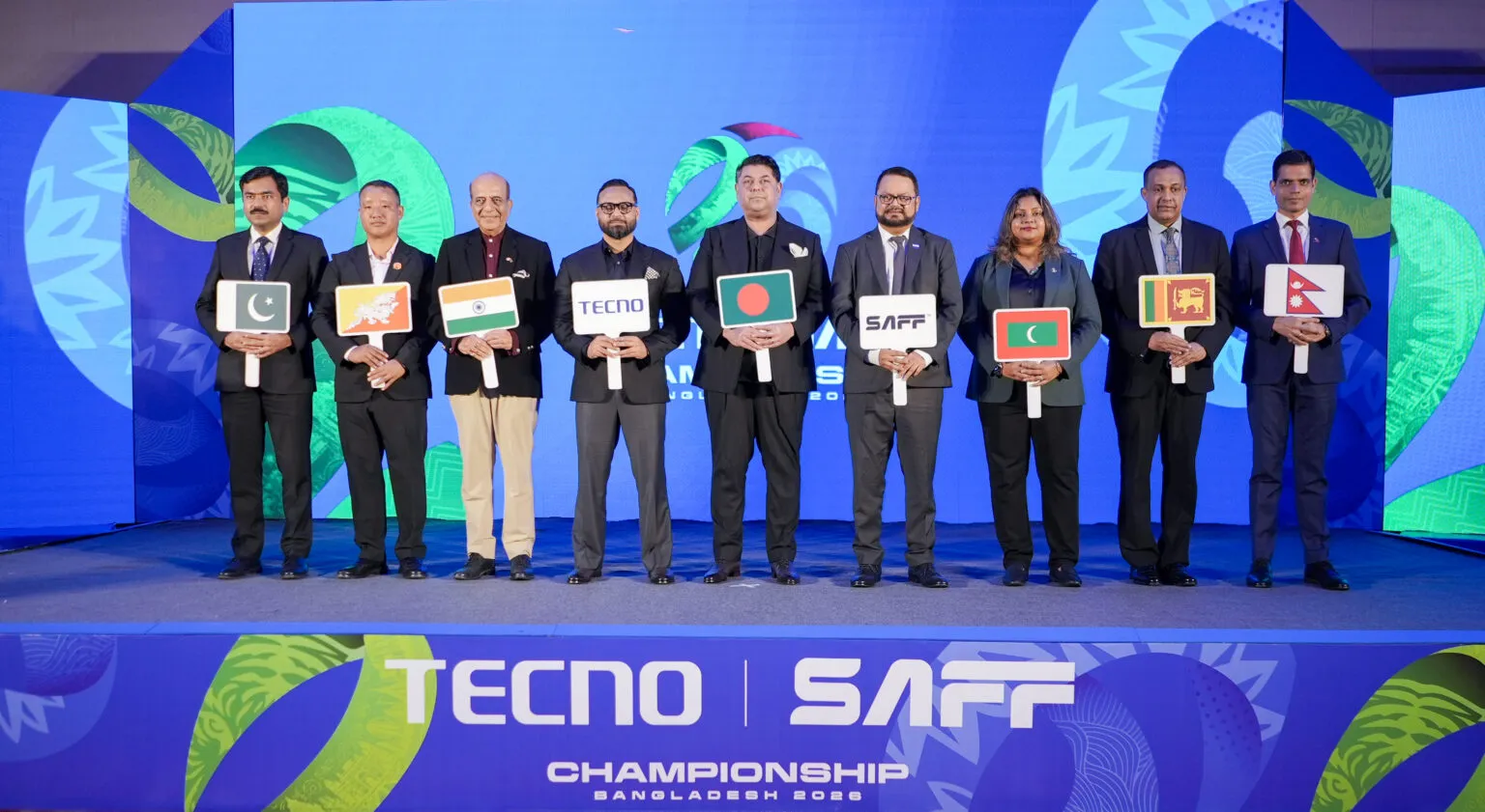 TECNO Named Title Sponsor as 2026 SAFF Championship Launched in Dhaka