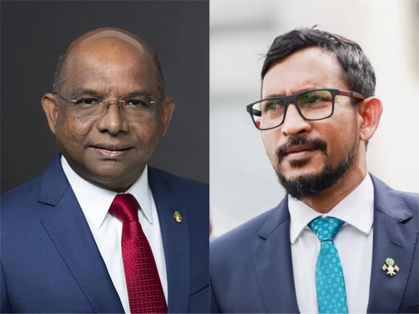 މެންބަރު ފަލާހް އަދި ކުރީގެ މިނިސްޓަރު ޝާހިދު