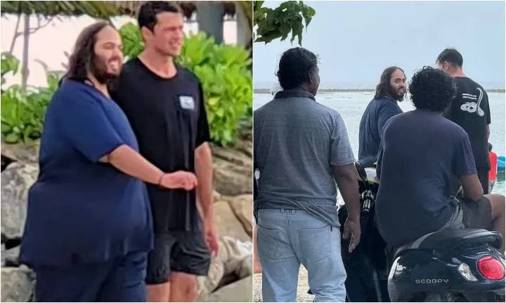 Anant Ambani in HDh. Makunudhoo