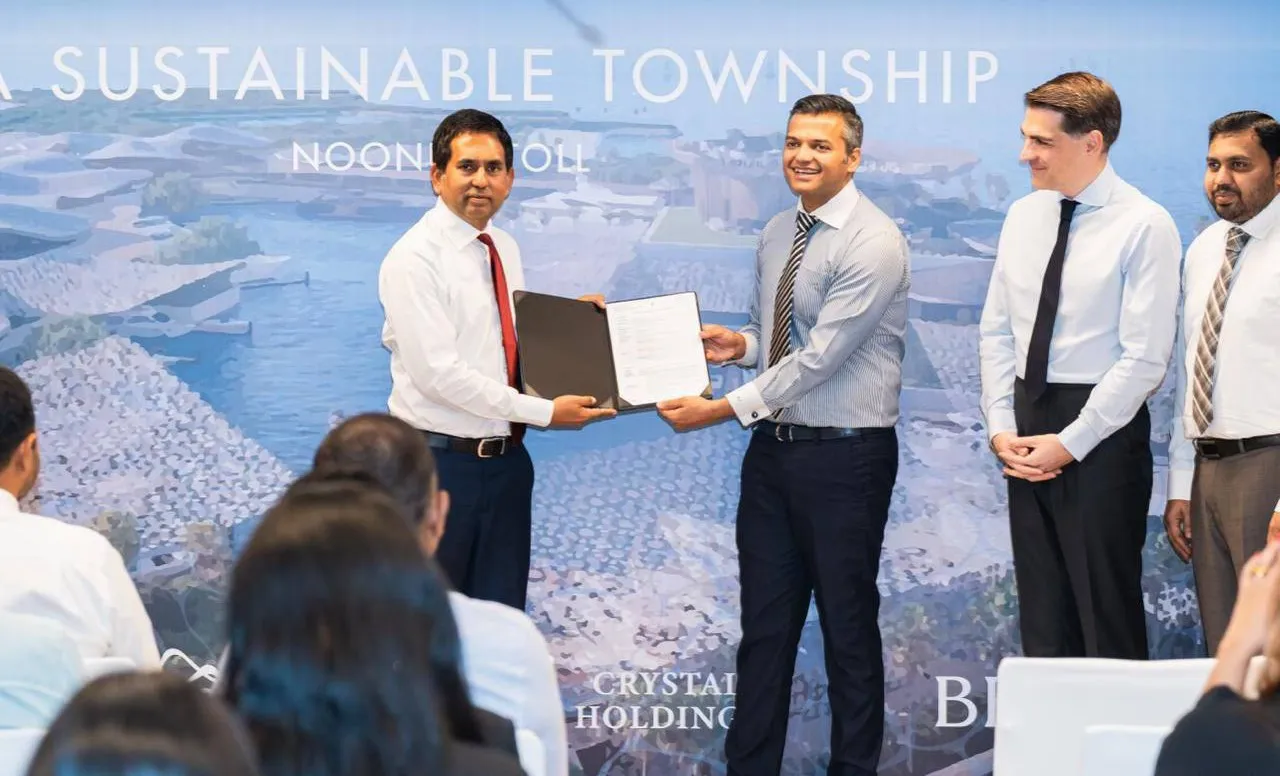 Ceremony held to mark the issuance of first ever Sustainable Township Development Permit (Photo/Economic Ministry)