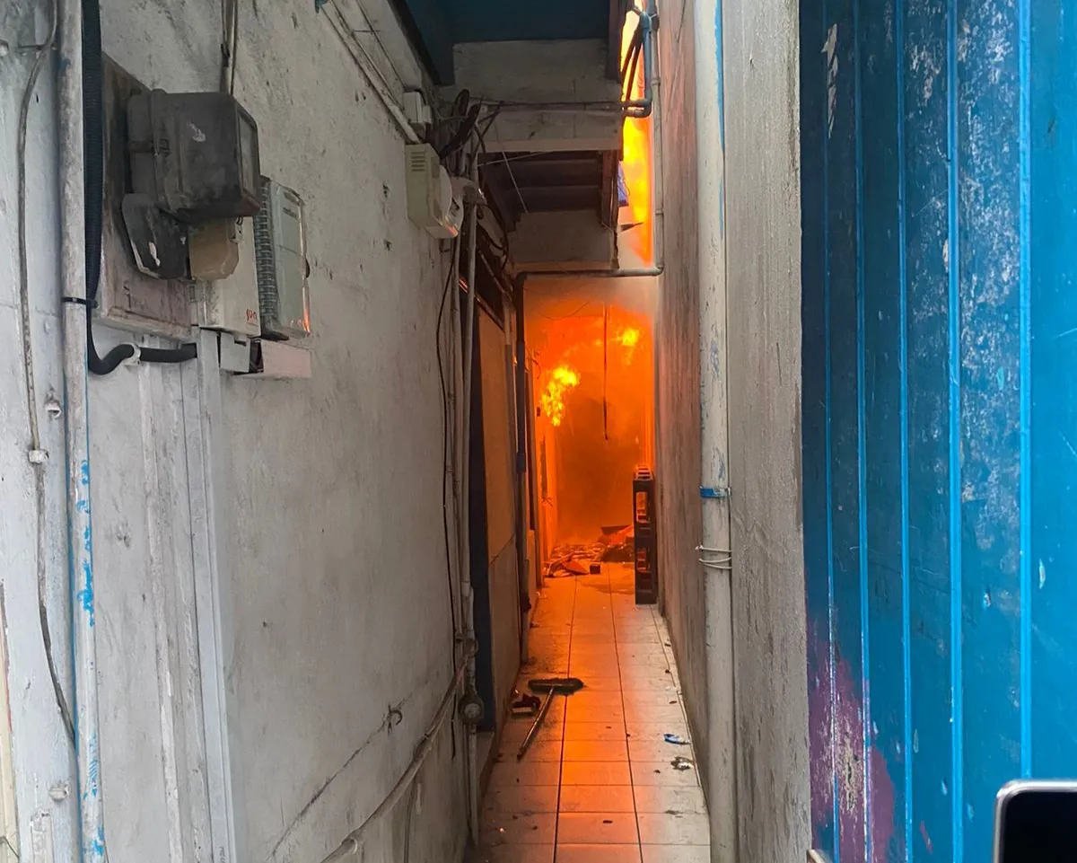 މާލޭގެ ގުދަނެއްގައި އަލިފާނުގެ ހާދިސާއެއް ހިނގައިފި