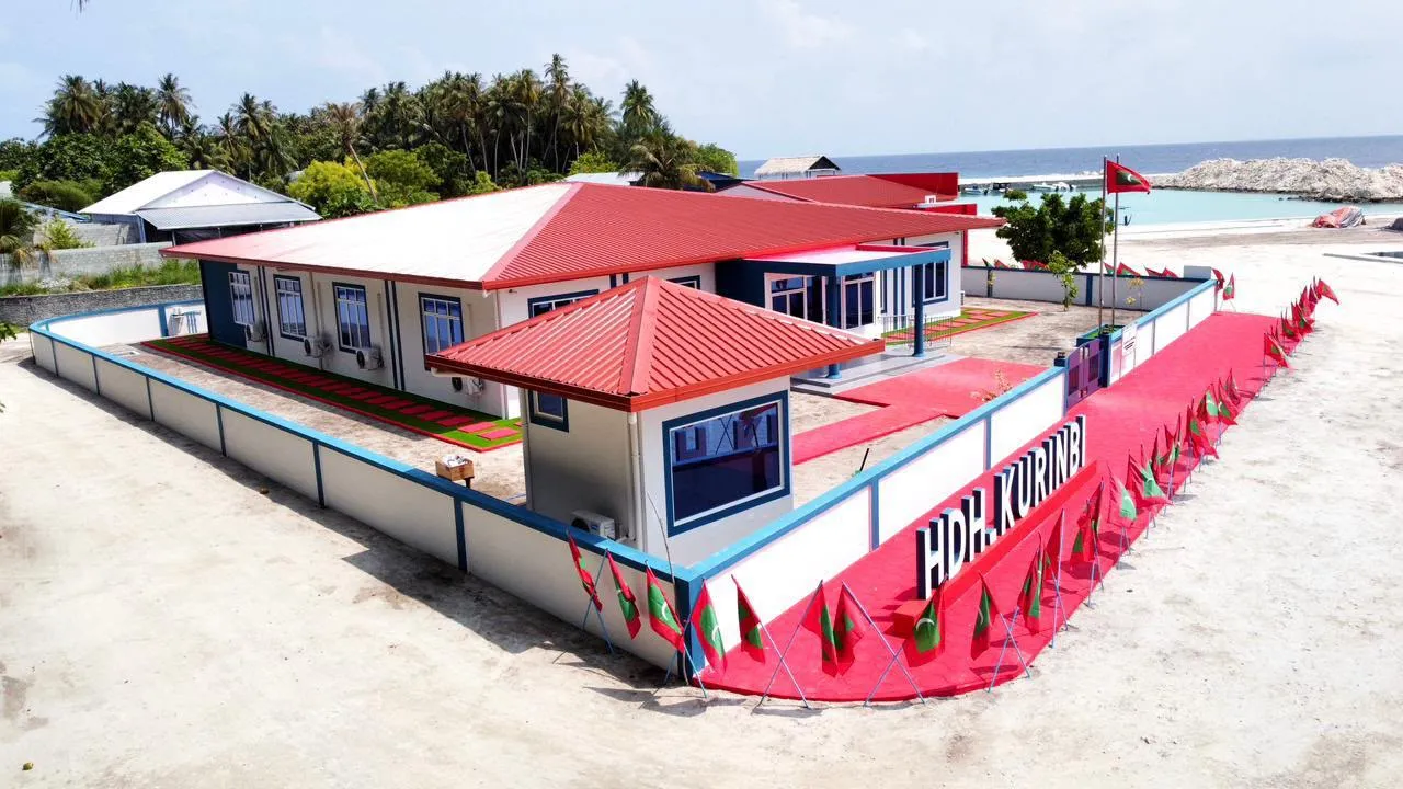 ކުރިނބީ ކައުންސިލް އިދާރާގެ އައު އިމާރާތް ރަސްމީކޮށް ހުޅުވައިފި