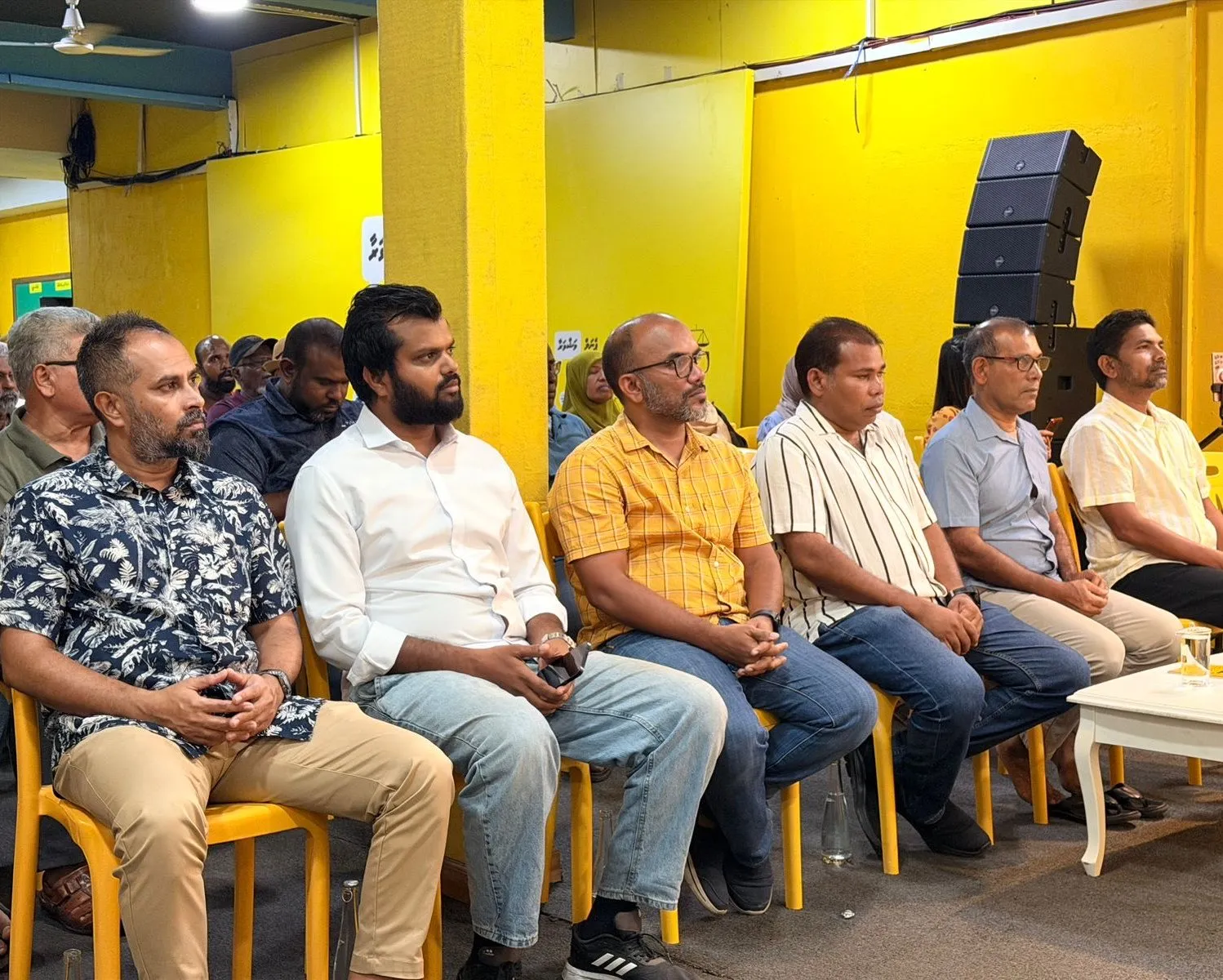 އެމްޑީޕީން ބޭއްވި ޖަލްސާއެއް -- ފޮޓޯ: އެމްޑީޕީ