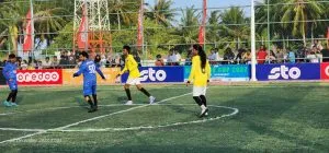 އެސްޓީއޯ އެމްއެމް ޔޫތު ކަޕުގެ ފުރަތަމަ މެޗުގައި އެފްސީ އަމީގޯސް 14  ލަނޑުޖަހައިފި